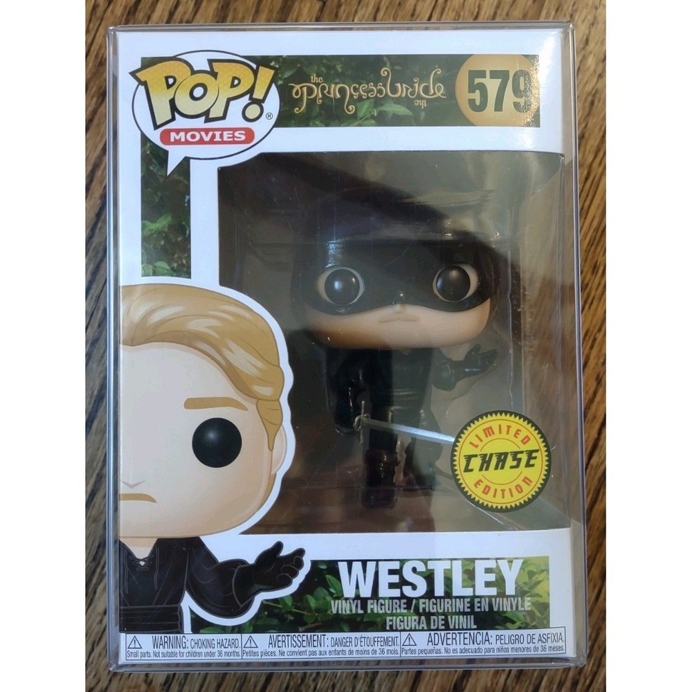 Funko Pop! Westley #579 The Princess Bride-CHASE VERSION Vaulted w/ Protector